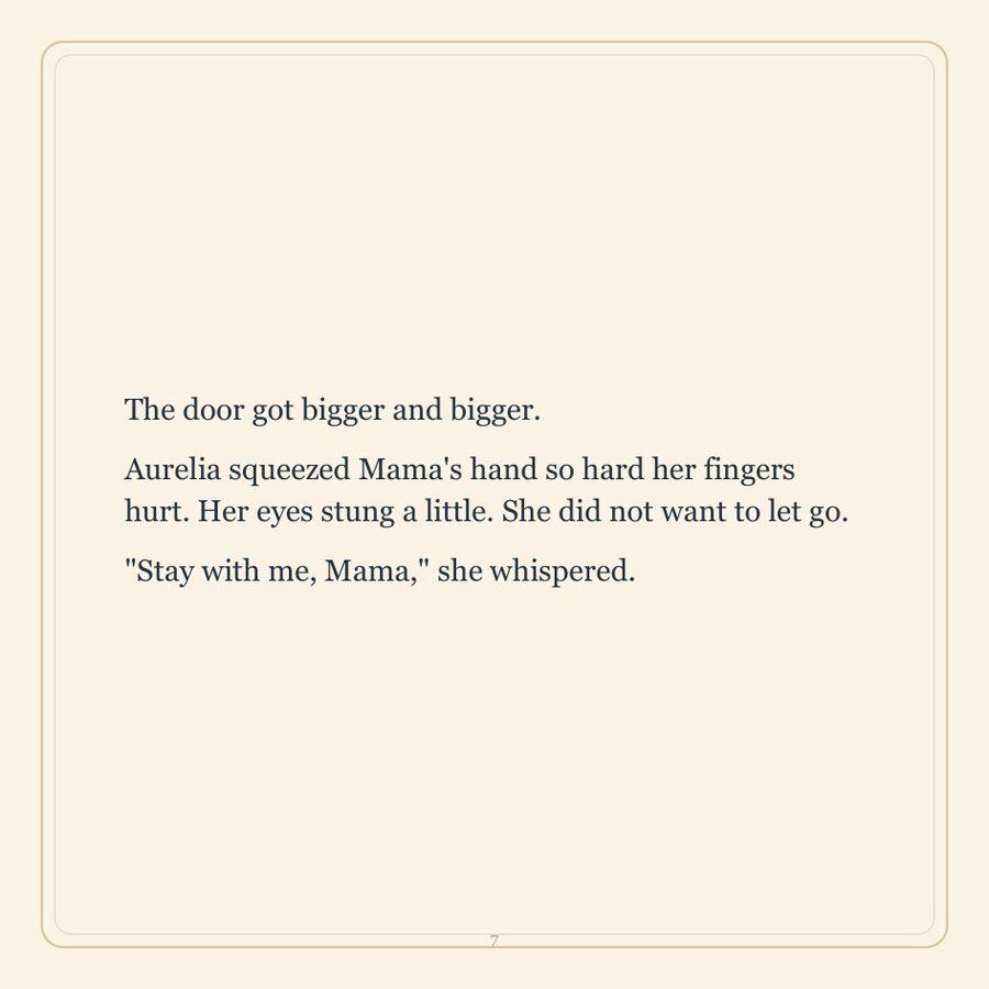Story text: The door got bigger and bigger