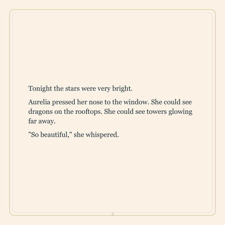 Story text: Tonight the stars were very bright