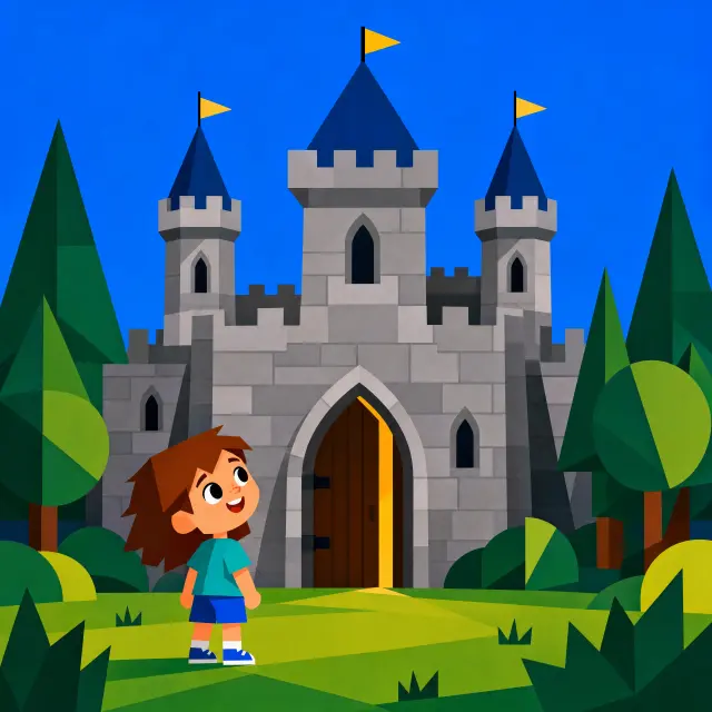Illustration from chapter: The Castle at the Edge of the Park