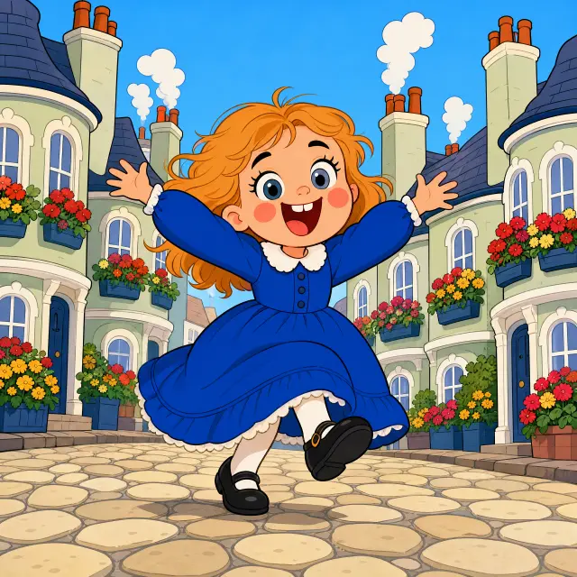 Illustration from chapter: The Bounciest Girl in Town